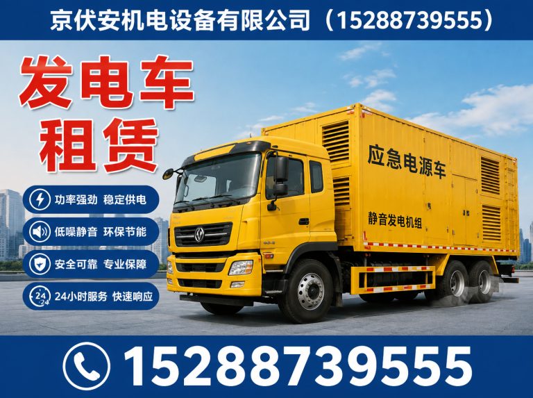 永州发电机出租展示图